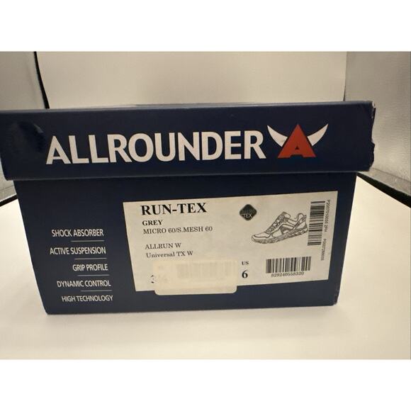 Allrounder Run-Tex Grey Micro 60/S.MESH All Run W Size 6 - Picture 7 of 7